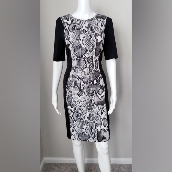 Maggy London Dresses & Skirts - MAGGY LONDON snake print sheath dress FIRM!
